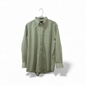 Nordstrom Light Green Casual Button-Down Shirt
